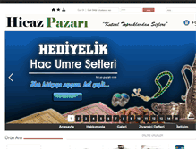 Tablet Screenshot of hicaz-pazari.com